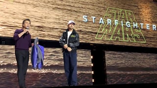 Image for ‘Star Wars: Starfighter’ Footage: Ryan Gosling Races Through the Galaxy With Young Sidekick