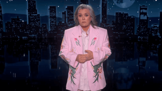 Image for Rosie O’Donnell Shines in ‘Jimmy Kimmel Live’ Hosting Debut, Attacks ‘Mango Mussolini’ Trump and Gives Moving Hayden Panettiere Tribute