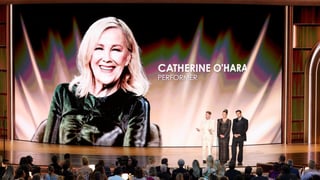 Image for Catherine O’Hara Honoured By Macaulay Culkin, Annie Murphy and Dan Levy During Emotional Emmys In Memoriam: ‘She Was Our Mama’