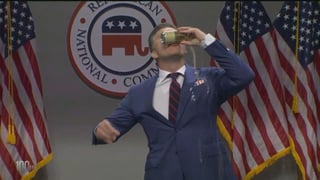 Image for Pete Hegseth Chugs ‘Spider-Man’s Non-Alcoholic B—- Beer’ in ‘SNL’ Cold Open That Mocks Tom Holland, Mitch McConnell and JD Vance