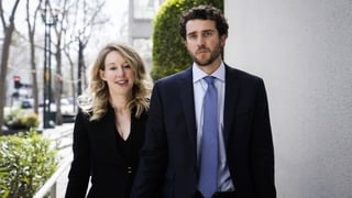 Image for Elizabeth Holmes’ Partner Billy Evans Admits ‘She Looks Insane’ in ‘You Can See Everything’ Trailer but Defends Making the Doc: ‘Make Up Your Own Mind’